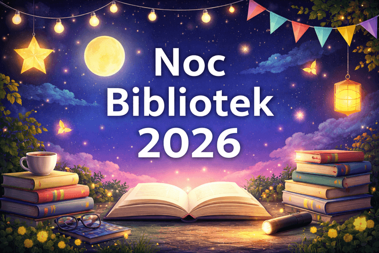 Noc Bibliotek 2026 odbędzie się w piątek 16 października 2026 r. 