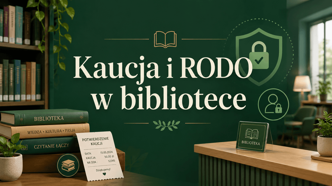 Jak postępować przy zwrocie kaucji – instrukcja dla bibliotekarza