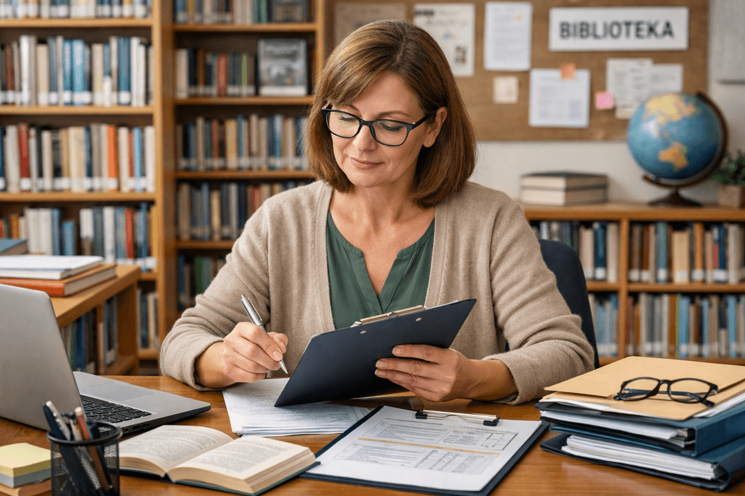 Zmiana warunków pracy nauczyciela bibliotekarza po urlopie zdrowotnym