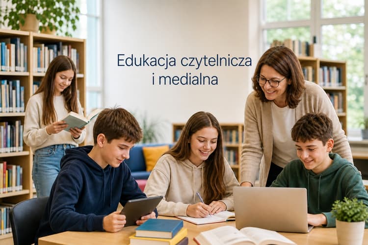 Edukacja czytelnicza i medialna w bibliotece szkolnej 
