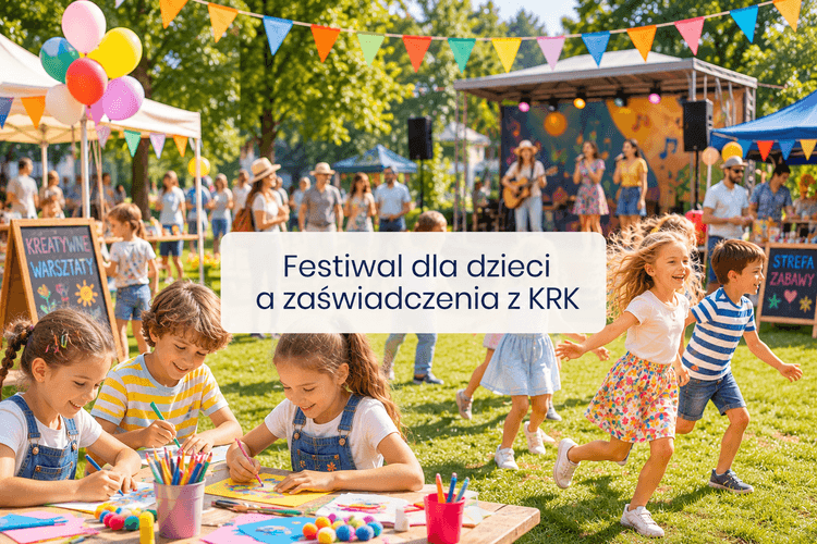 Czy członek jury i wolontariusz na festiwalu dla dzieci muszą mieć zaświadczenie z KRK