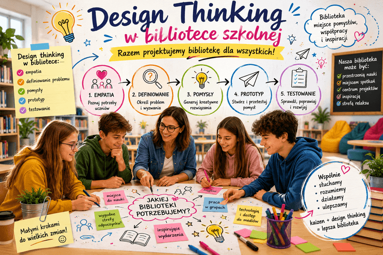 Design Thinking w bibliotece szkolnej 