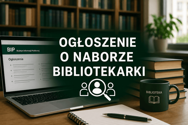 Ogłoszenie o naborze bibliotekarki w BIP – jak długo musi być publikowane