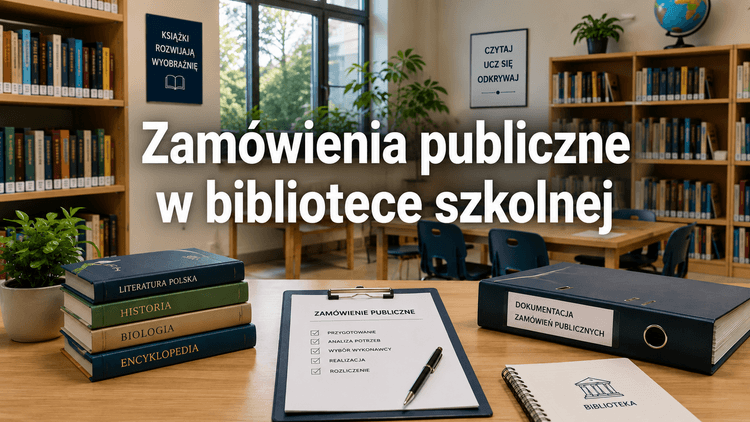  	Biblioteka szkolna a zamówienia publiczne
