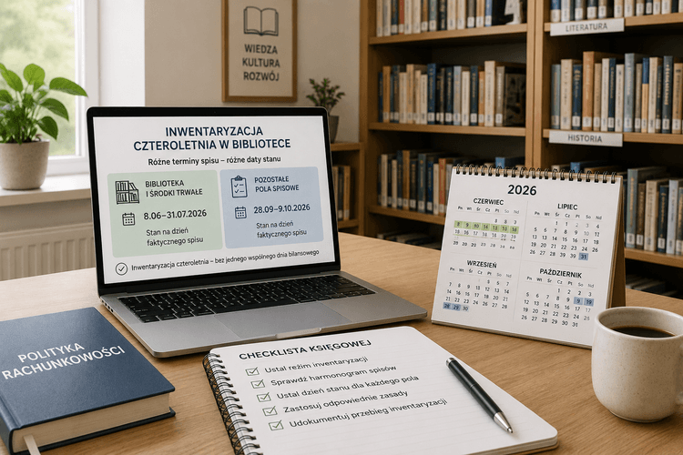 Inwentaryzacja czteroletnia w bibliotece – jak ustalić dzień spisu