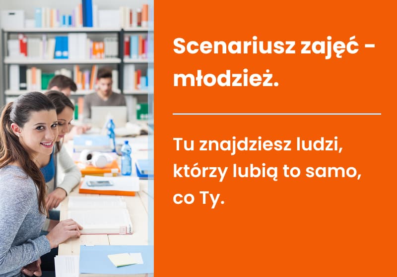 Scenariusz zajęć, młodzież Nowoczesna biblioteka