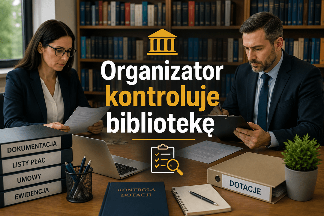 Kontrola w bibliotece publicznej z urzędu miasta 