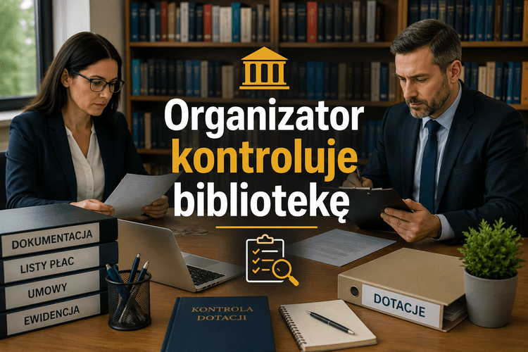 Kontrola w bibliotece publicznej z urzędu miasta 