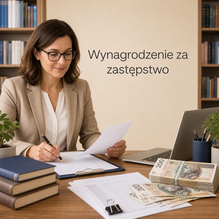 Zastępstwo doraźne w bibliotece szkolnej 