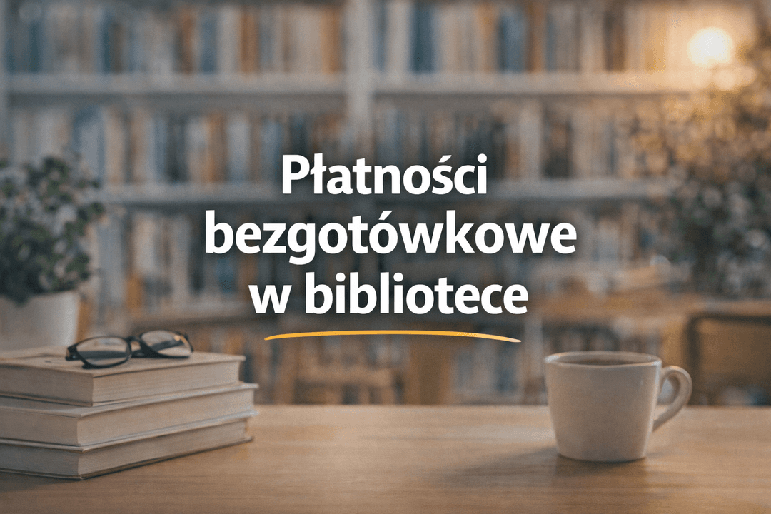 Płatności bezgotówkowe w bibliotece 