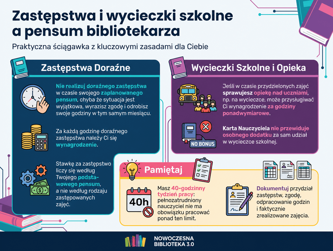 Zastępstwa bibliotekarza