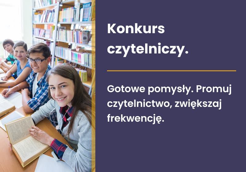 a Konkurs czytelniczy Nowoczesna biblioteka