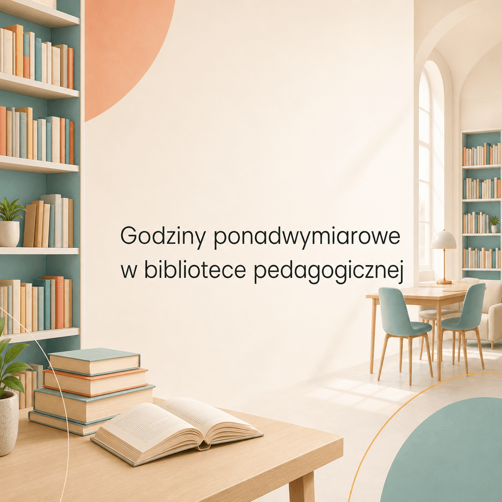 Praca ponad 40 godzin w bibliotece pedagogicznej